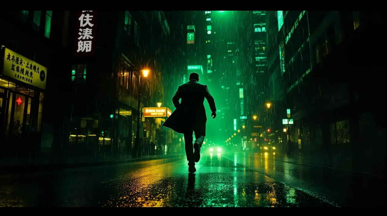 暗夜追击 动作影视海报